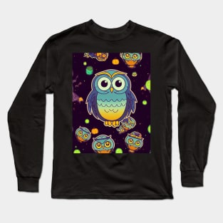 Owl Halloween Cute Long Sleeve T-Shirt